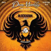 Corzi chitara acustica 10-47 Dean Markley Blackhawk 8018 XL 80/20 , extra light, coated
