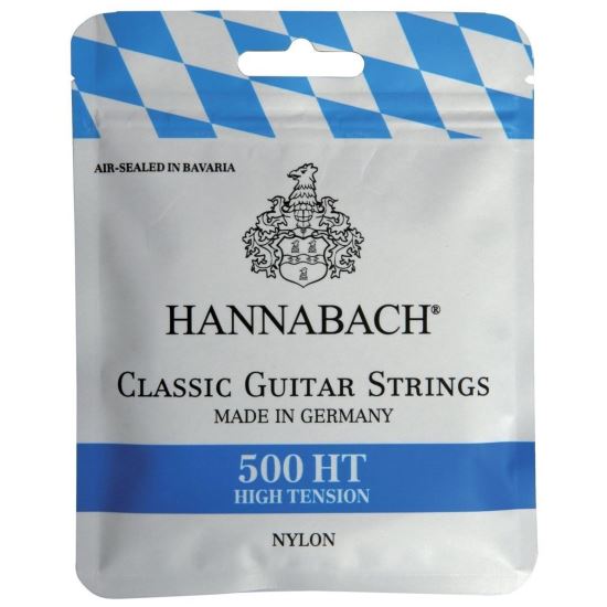 Corzi chitara clasica HT Hannabach 500HT silver plated , high tension