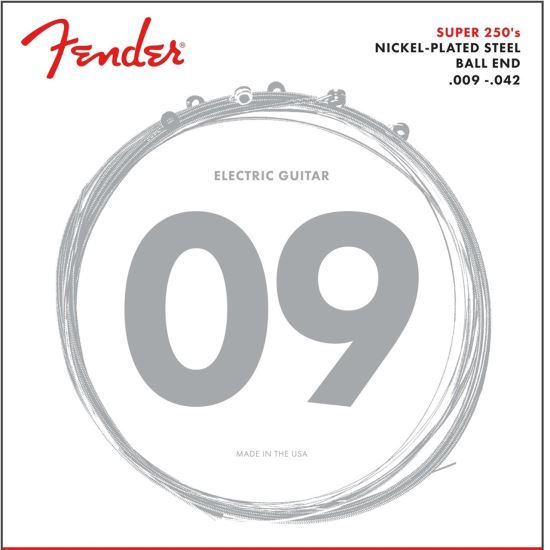 Corzi chitara electrica 9-42 Fender 250L nickel plated , light