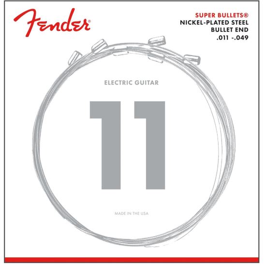 Corzi chitara electrica 11-49 Fender Super Bullets 3250M nickel plated , medium