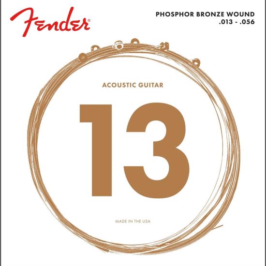 Corzi chitara acustica 13-56 Fender 60M phosphor bronze , medium