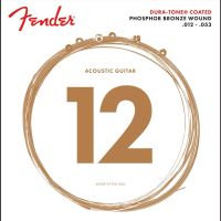 Corzi chitara acustica 12-53 Fender Dura-Tone 860L phosphor bronze , light, coated