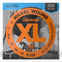 Corzi chitara electrica 13-56 D'Addario EJ22 nickel , jazz medium