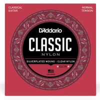 Corzi chitara clasica 28-43 D'Addario EJ27N silver plated , normal tension