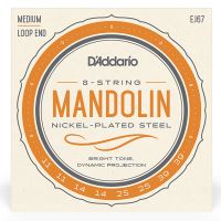 Corzi mandolina 11-39 D'Addario EJ67 nickel plated , medium