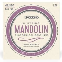 Corzi mandolina 11-38 D'Addario EJ70 phosphor bronze , medium light