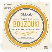 Corzi bouzuki 10-13 D'Addario EJ97 nickel plated