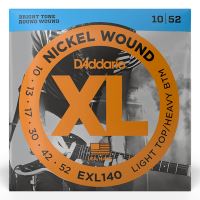 Corzi chitara electrica 10-52 D'Addario EXL140 nickel , light top heavy bottom