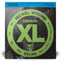 Corzi chitara bass 45-105 D'Addario EXL165 nickel , regular light top medium bottom