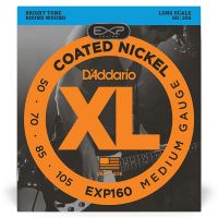Corzi chitara acustica 50-105 D'Addario EXP160 nickel , medium