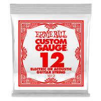 Coarda chitara .012 Mi (E) Ernie Ball 1012 plain steel