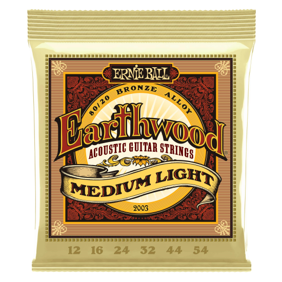 Corzi chitara acustica 12-54 Ernie Ball Earthwood 2003 80/20 , medium light