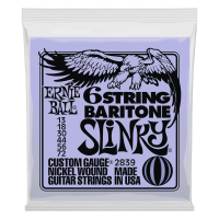 Corzi chitara bariton 13-72 Ernie Ball 2839 nickel plated , slinky