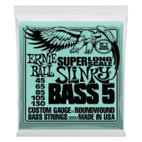 Corzi chitara bass 5 corzi 45-130 Ernie Ball 2850 nickel plated , slinky