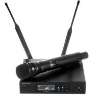 Sistem fara fir cu microfon de mana Shure QLXD24E/K8B , KSM8