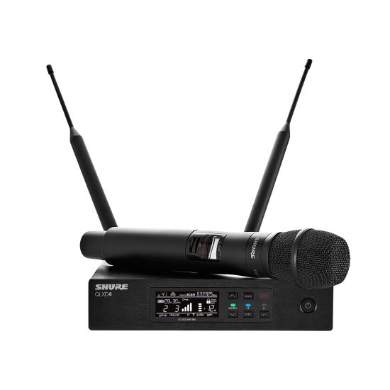 Sistem fara fir cu microfon de mana Shure QLXD24E/KSM9 , KSM9