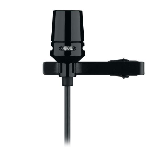 Microfon lavaliera Shure CVL-B/C-TQG , condenser, cardioid, negru, conector mini XLR-4P