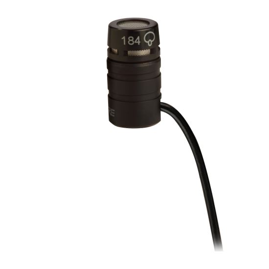 Microfon lavaliera Shure WL184 , condenser supercardioid, capsula interschimbabila