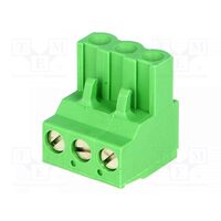 Regleta de conexiuni deconectabila 5.08mm 3 piste mufa