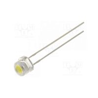 Led alb 4.8mm