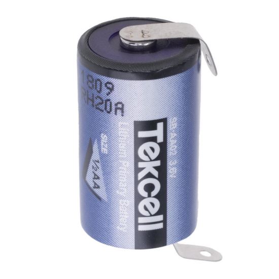 Baterie 1/2R6 1/2AA Tekcell SB-AA02 CNR , 3.6V, litiu, D14.3x24.6 mm, term cu urechi lipire