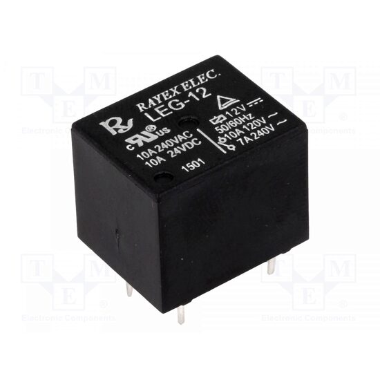 Releu 12v 10a leg-12 rayex