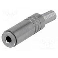 Mufa jack 3.5mm metal stereo