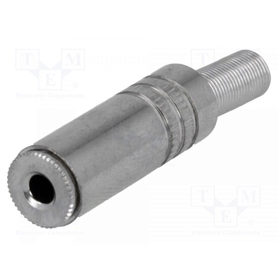 Mufa jack 3.5mm metal stereo