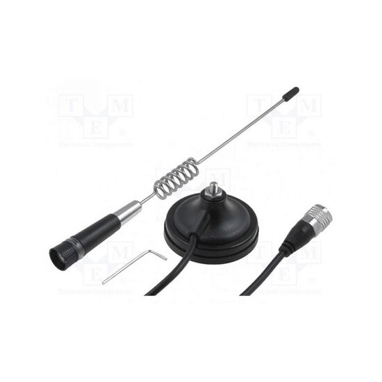 Antena CB farun ontario 31cm baza magnetica 70mm 3dbi