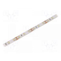 Banda LED alb rece LED/m:60 SMD 2835 12V 10mm in gel IP65