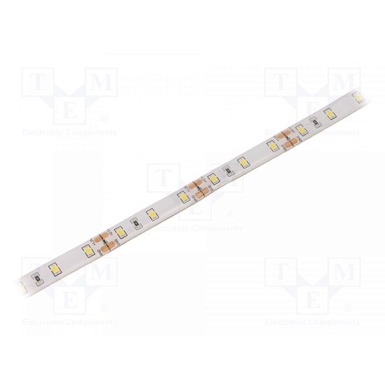 Banda LED alb rece LED/m:60 SMD 2835 12V 10mm in gel IP65