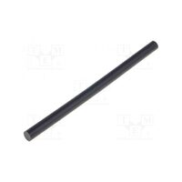 Baton silicon 20cm dia. 11mm negru