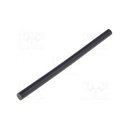 Baton silicon 20cm dia. 11mm negru