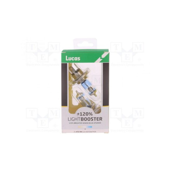 Bec auto h4 alb 120%