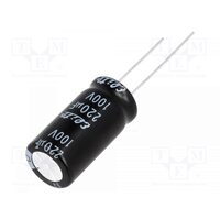 Condensator electrolitic 220uf 100v