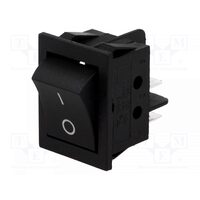 Intrerupator negru on-off 15a/250v