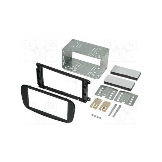 Rama adaptoare cadru radio 2DIN , Ford C-Max, Focus, Mondeo, S-Max 2007->, neagra