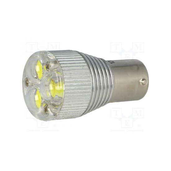 Lampa 3 LEDURI ALBE 12V 155lm with lens |