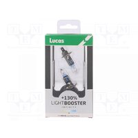 Lampa auto P14.5s 12V 55W H1 set 2 lampi