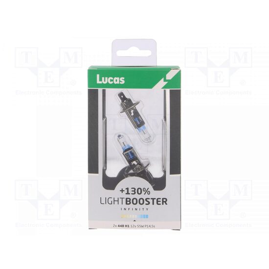 Lampa auto P14.5s 12V 55W H1 set 2 lampi