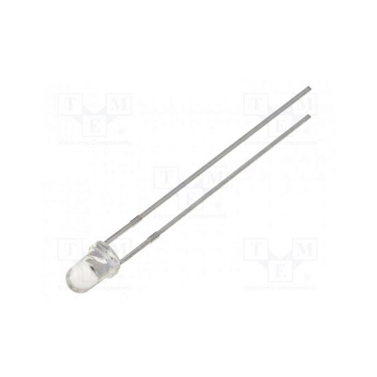 Led 3mm Albastru 1200-4200mcd/15gr.