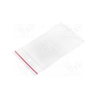 Punga de polietilena cu fermoar 60X80mm/100 buc