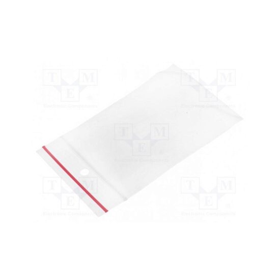 Punga de polietilena cu fermoar 60X80mm/100 buc