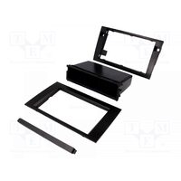 Rama adaptoare cadru radio 2DIN , Audi, Seat, neagra