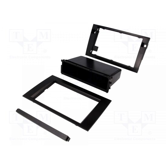 Rama adaptoare cadru radio 2DIN , Audi, Seat, neagra