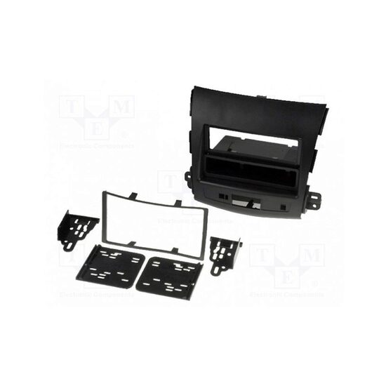 Rama adaptoare cadru radio 2DIN , Citroen, Mitsubishi, Peugeot, neagra