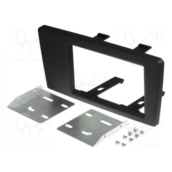 Rama adaptoare cadru radio 2DIN , Volvo S60->2004, S70->2004, V70->2004, neagra