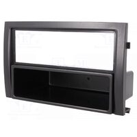 Rama adaptoare cadru radio 2ISO 2DIN , Skoda, neagra