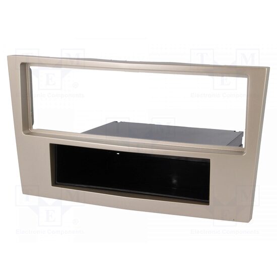 Rama adaptoare cadru radio 1DIN , Opel, satin-stone