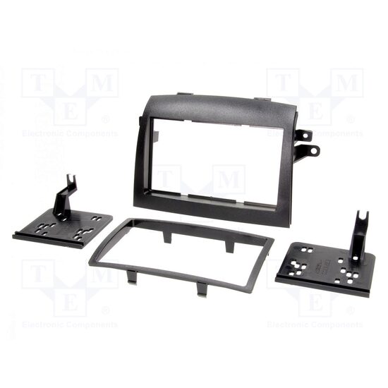 Rama adaptoare cadru radio 2DIN , Toyota Sienna 2004-2007, neagra